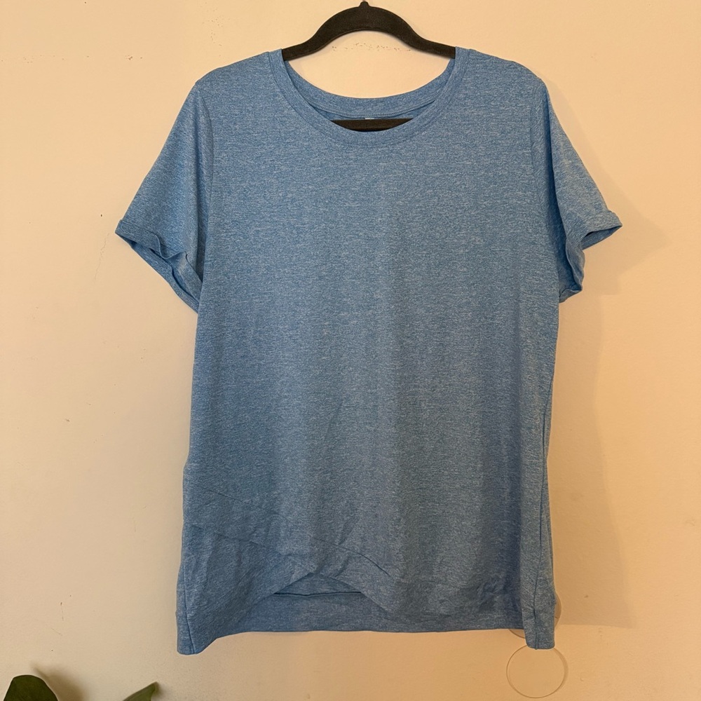 Blue Workout Top